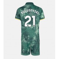 Tottenham Hotspur Dejan Kulusevski #21 Kolmas Peliasu Lasten 2024-25 Lyhythihainen (+ Lyhyet housut)